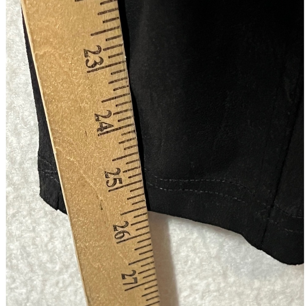 Free People Black Faux Leather Leggings‎ Pants Moto Skinny Textured Size XS - Picture 4 of 11